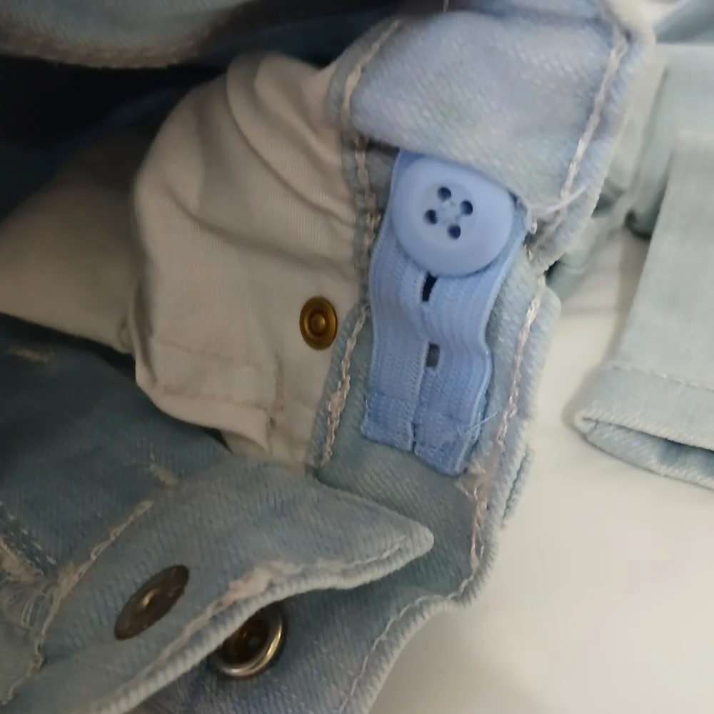 THE CHILDREN'S‎ PLACE SKY WASH GIRLS JEANS BUNDLE 12-18 MONTHS SET OF TWO